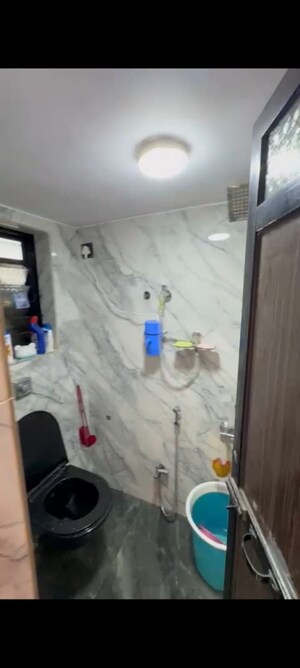 Bathroom in 1 BHK Apartment at Jamuna Tower, Mira Road – for Sale