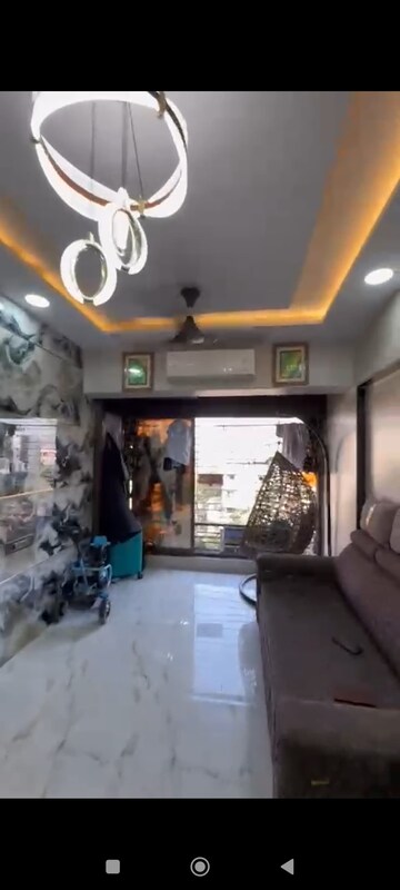Living Room in 1 BHK Apartment at Jamuna Tower, Mira Road – for Sale