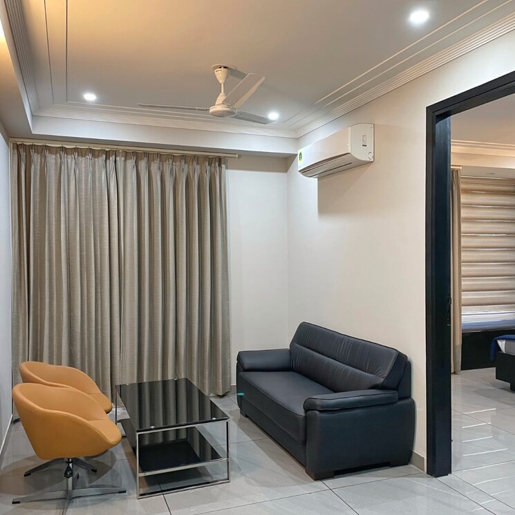 Living Room, k-block-central-square-awasiya-vikas-samiti 2 Bedroom 1700 Sq.Ft. Builder Floor In Rampuri Delhi 9112936