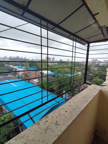 Balcony in 1 RK Apartment at Sanghvi Regency, Kalyan West – for Rent