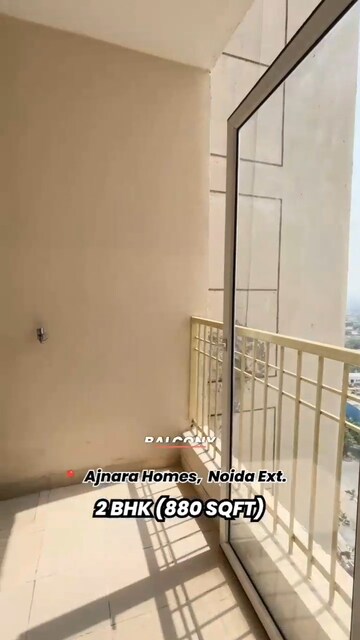 Staircase in 2 BHK Apartment at Ajnara Homes, Sector 16b Greater Noida – for Sale