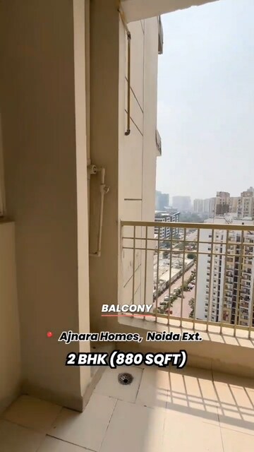 2 BHK Apartment – Exterior View View at Ajnara Homes, Sector 16b Greater Noida - for Sale