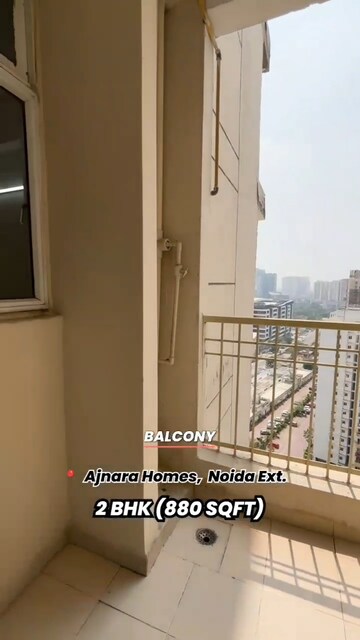 2 BHK Apartment – Exterior View View at Ajnara Homes, Sector 16b Greater Noida - for Sale
