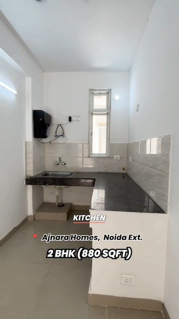 Kitchen in 2 BHK Apartment at Ajnara Homes, Sector 16b Greater Noida – for Sale