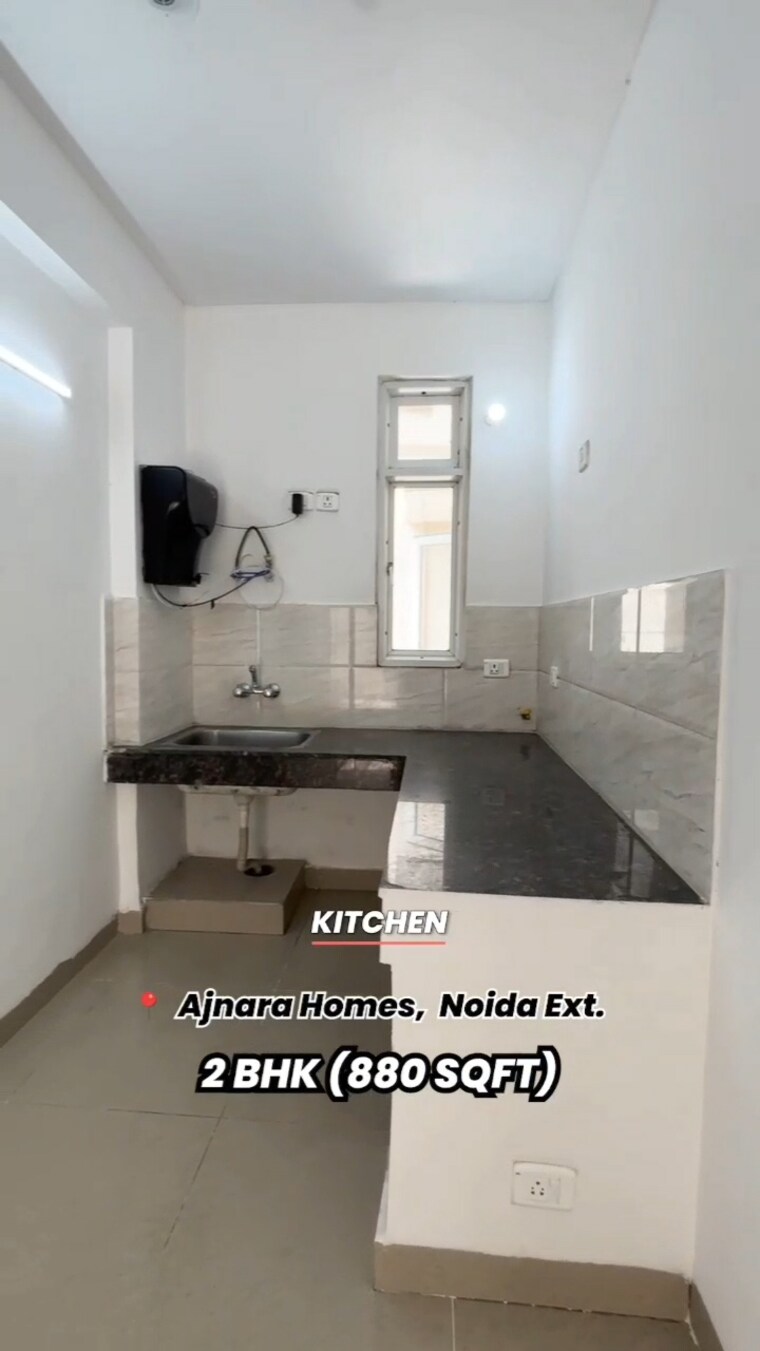 Kitchen, ajnara-homes 2 Bedroom 880 Sq.Ft. Apartment In Sector 16b Greater Noida Greater Noida 9112947