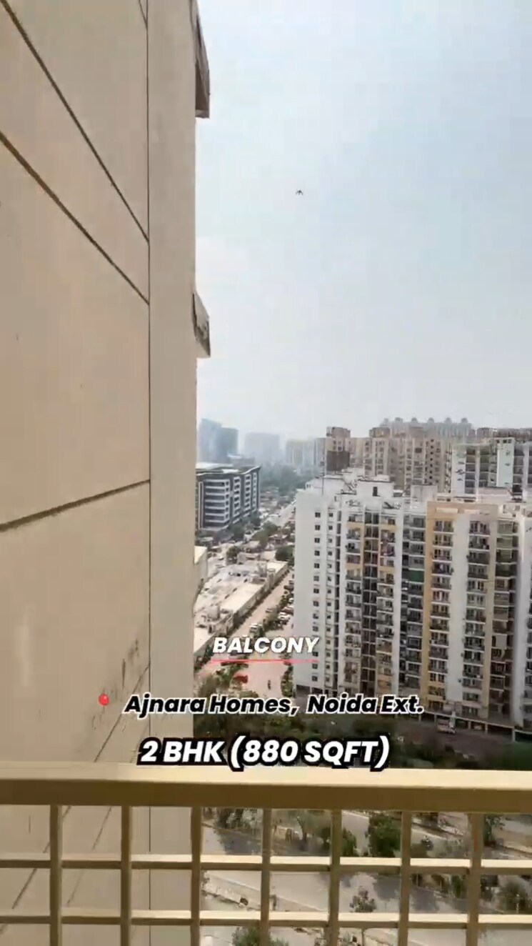 Exterior View, ajnara-homes 2 Bedroom 880 Sq.Ft. Apartment In Sector 16b Greater Noida Greater Noida 9112947