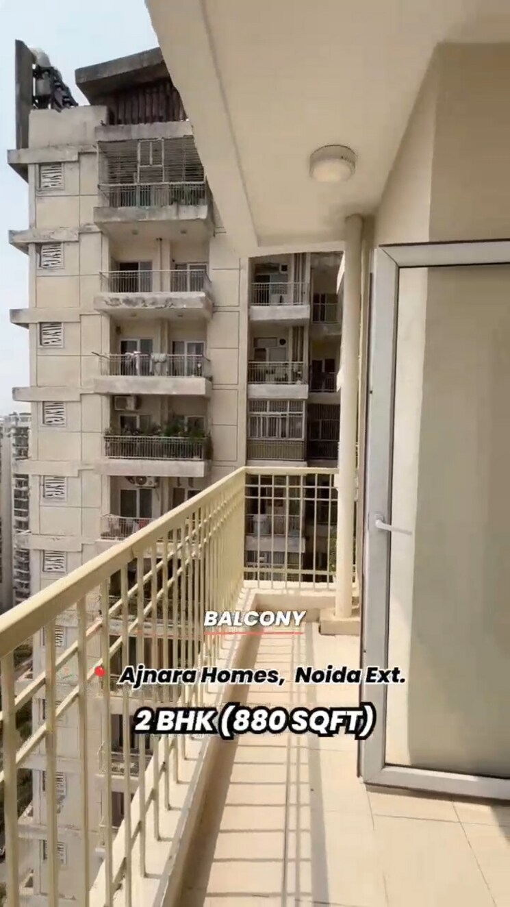 Exterior View, ajnara-homes 2 Bedroom 880 Sq.Ft. Apartment In Sector 16b Greater Noida Greater Noida 9112947