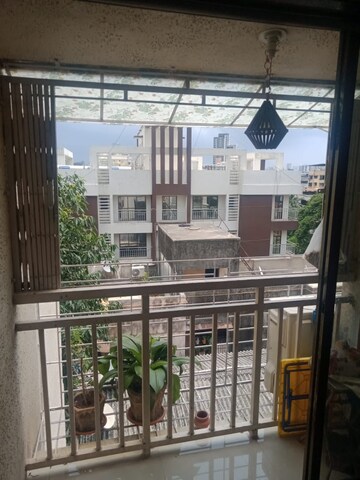 Balcony in 1 BHK Apartment at Kalpa Taru Siddhachal III, Vasant Vihar – for Rent