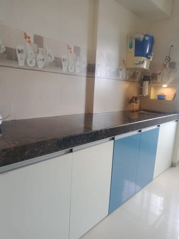 Kitchen in 1 BHK Apartment at Kalpa Taru Siddhachal III, Vasant Vihar – for Rent