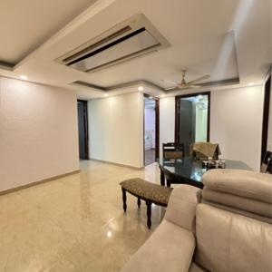 Living Room in 3.5 BHK Apartment at MI Rustle Court, Malesemau – for Sale