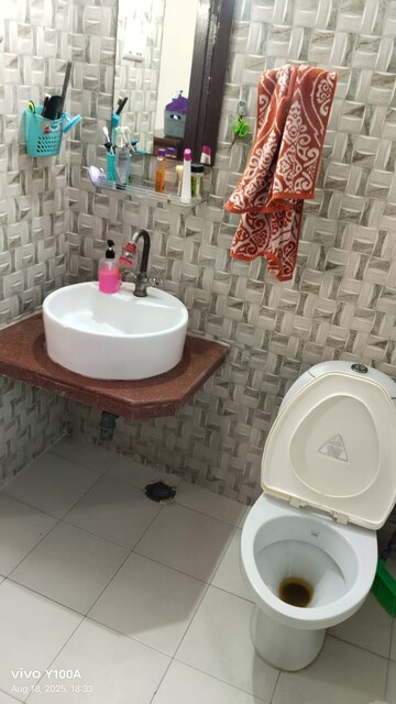 Bathroom in 2 BHK Apartment at Sector 45 – for Rent