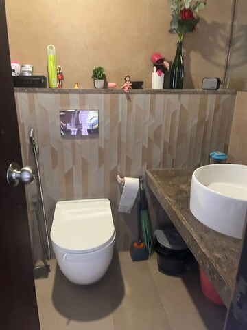 Bathroom in 2 BHK Apartment at Lodha Casa Viva, Majiwada – for Rent