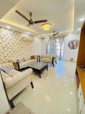 Living Room in 3 BHK Apartment at Panchkula Urban Estate – for Rent