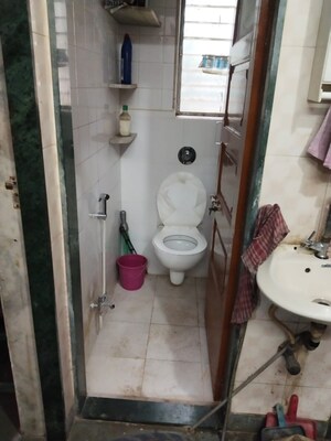 Bathroom in 2 BHK Apartment at Saujana Apartment, Bhandup East – for Sale