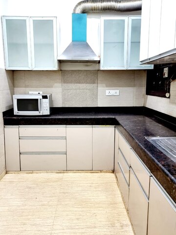 Kitchen in 3 BHK Builder Floor at Kohli One Malibu Town, Sector 47 – for Rent