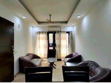 Living Room in 3 BHK Builder Floor at Kohli One Malibu Town, Sector 47 – for Rent