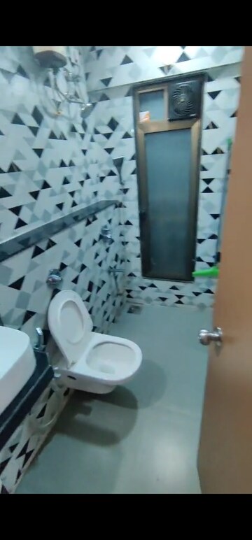 Bathroom in 1 BHK Apartment at Roha Vatika, Kurla East – for Rent