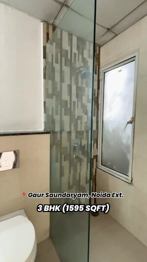 Staircase in 3 BHK Apartment at Gaur Saundaryam, Tech Zone 4 Greater Noida – for Sale