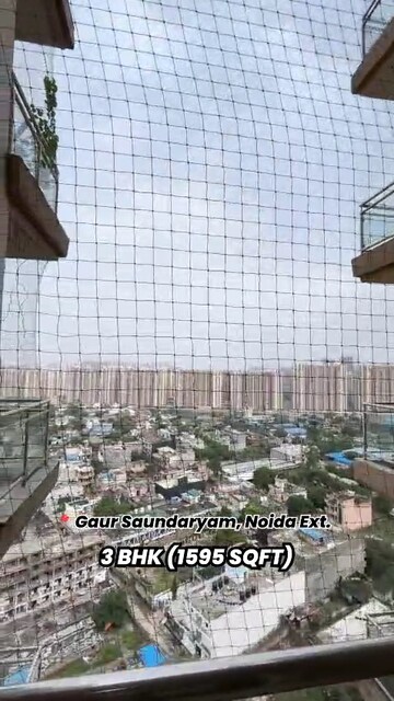3 BHK Apartment – Exterior View View at Gaur Saundaryam, Tech Zone 4 Greater Noida - for Sale