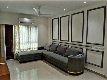 Living Room in 3.5 BHK Apartment at Gandharva Imperial Crest, Vrindavan Yojna – for Sale
