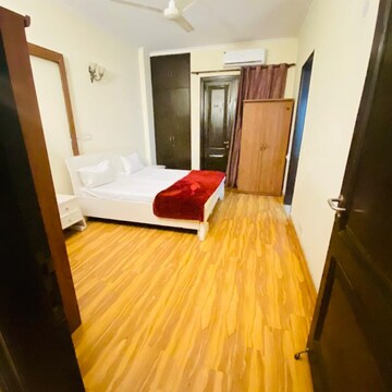Bedroom in 2 BHK Builder Floor at Saket Kunj Society, Rohini Sector 14 – for Rent