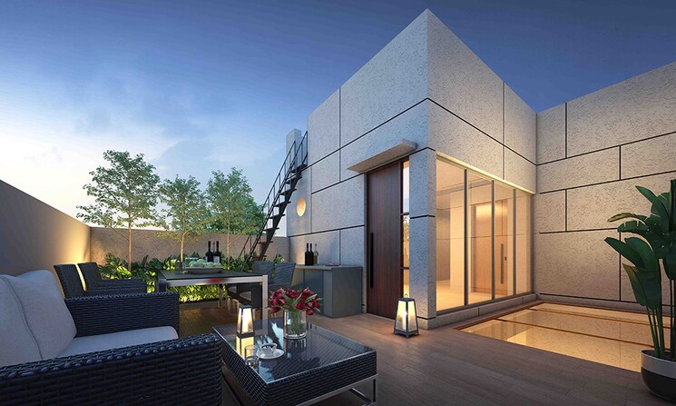 Terrace, srijan-botanica 3 Bedroom 2239 Sq.Ft. Villa In Rajpur Sonarpur Kolkata 9113296