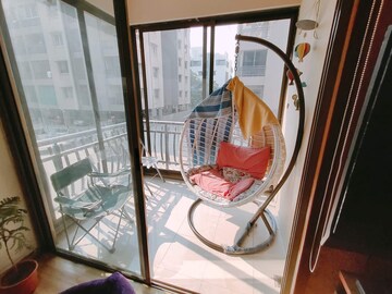 Balcony in 3 BHK Apartment at Satellite – for Rent