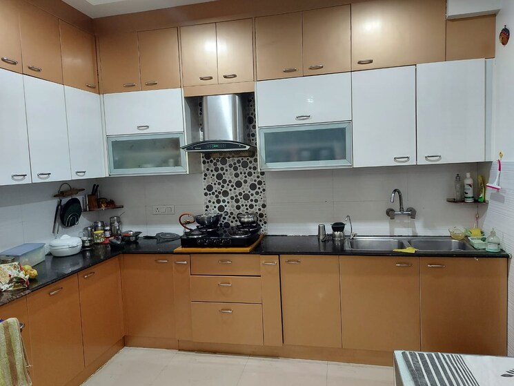 Kitchen, h-r-buildcon-elite-homz 4 Bedroom 2217 Sq.Ft. Apartment In Sector 77 Noida 9113318