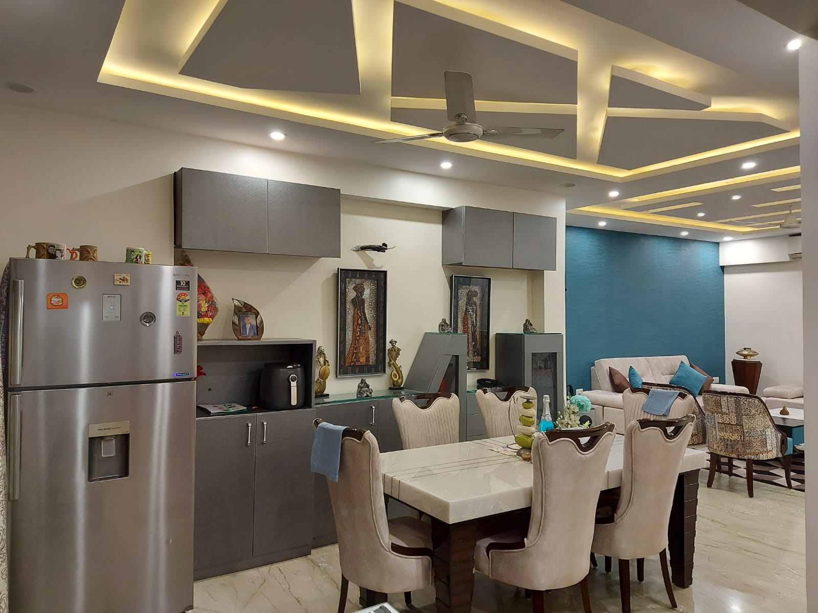 4 BHK + Servant Room Apartment For Rent in H R Buildcon Elite Homz