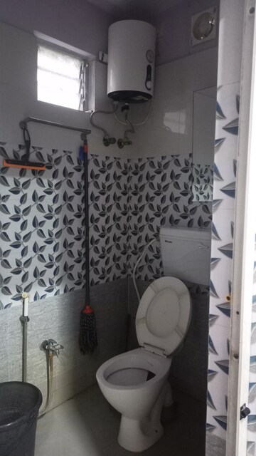 Bathroom in 2 BHK Apartment at New Town Tower, New Town Action Area 1 – for Rent