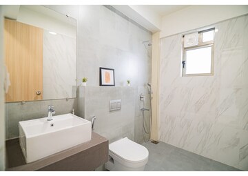 Bathroom in 4 BHK Apartment at Raj Infinia, Malad West – for Sale