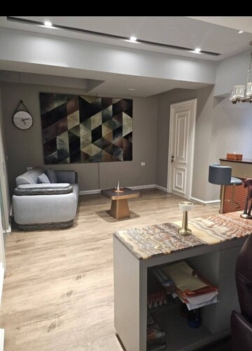 Living Room in 4 BHK Apartment at K Hemani Bay View, Andheri West – for Rent