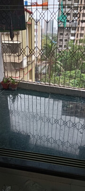 Balcony in 2 BHK Apartment at K Raheja Palm Court, Malad West – for Rent