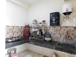 Kitchen in 2 BHK Apartment at Bankey Bihari Aggarwal Heights, Raj Nagar Extension – for Sale