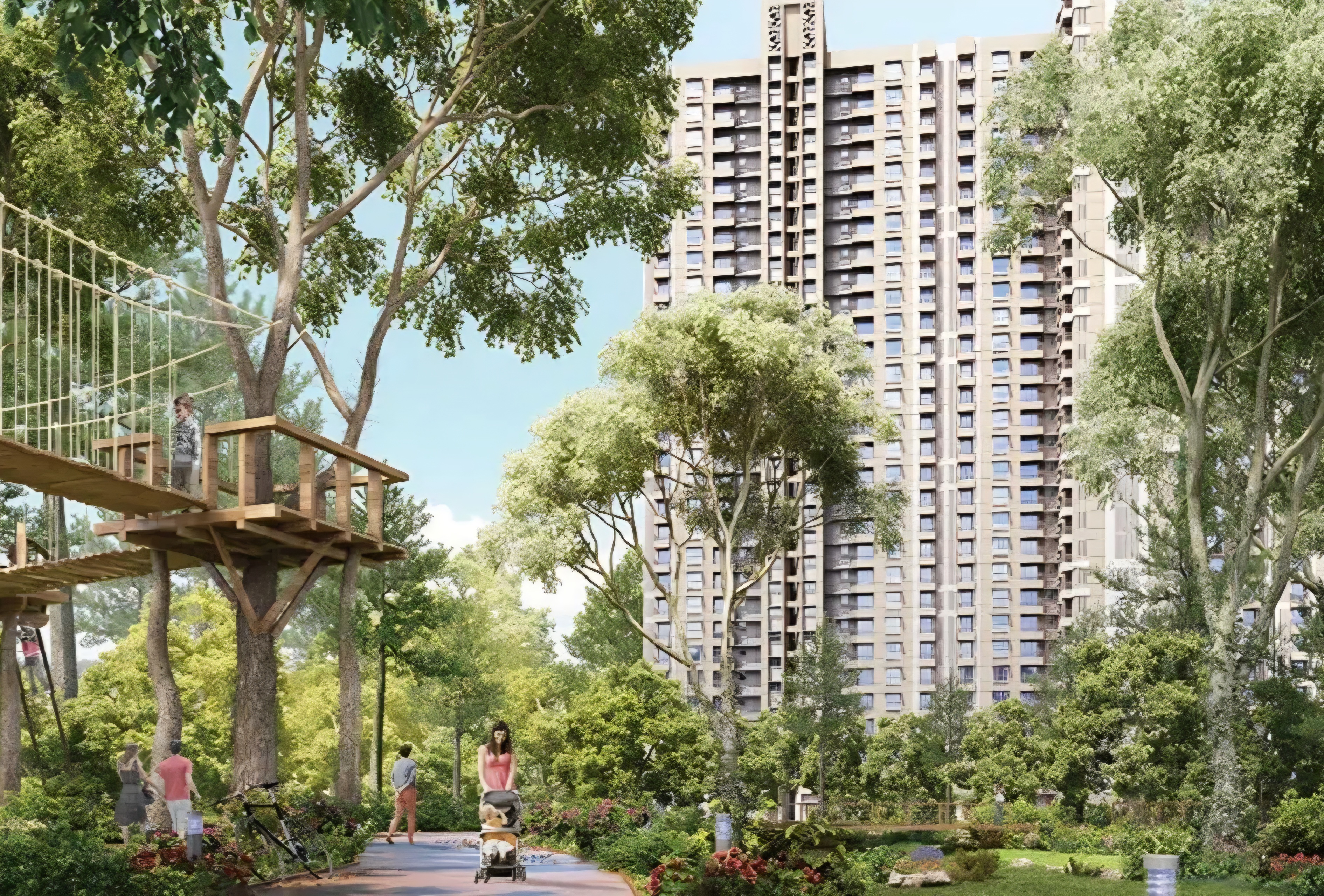 2 BHK Apartment For Sale in Lodha Crown Kolshet