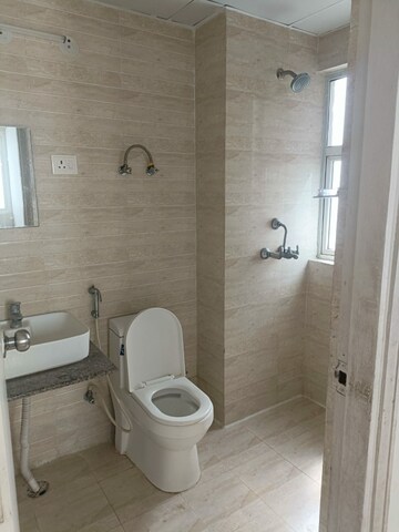 Bathroom in 3 BHK Apartment at T Homes Phase 1, Siddharth Vihar – for Rent