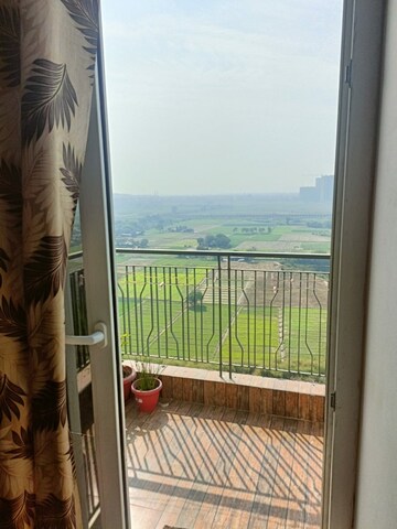 Balcony in 3 BHK Apartment at T Homes Phase 1, Siddharth Vihar – for Rent