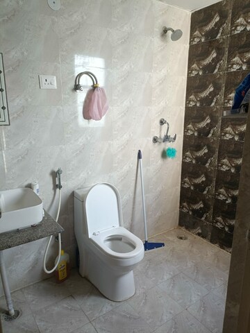 Bathroom in 3 BHK Apartment at T Homes Phase 1, Siddharth Vihar – for Rent