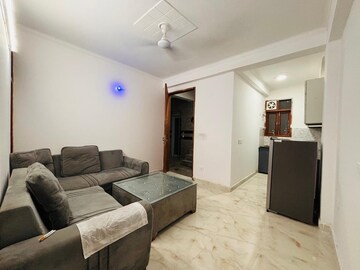 Living Room in 1 BHK Builder Floor at Saket – for Rent