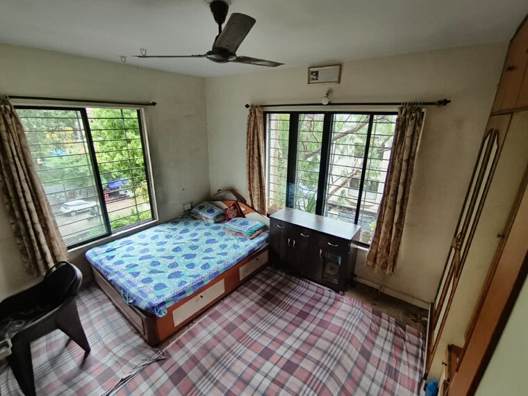 Bedroom, new-era-chs 2 Bedroom 1000 Sq.Ft. Apartment In Gultekdi Pune 9113450