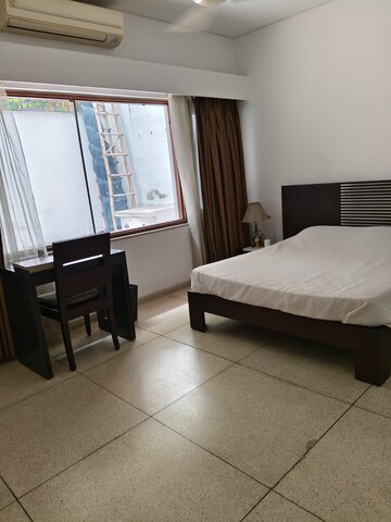 Bedroom in 3 BHK Builder Floor at Boutique Residential Apartments A 3 2, Vasant Vihar – for Rent