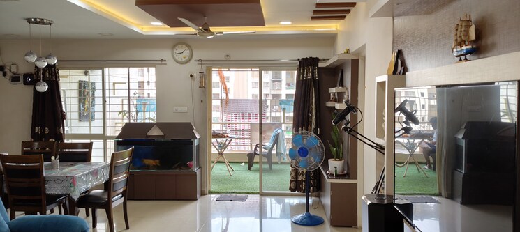 Living Room, expat-genesis 3 Bedroom 1441 Sq.Ft. Apartment In Alandi Road Pune 9113498