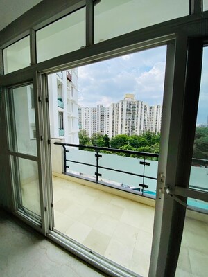 Balcony in 3 BHK Apartment at Chandra Panorama, Sushant Golf City – for Sale