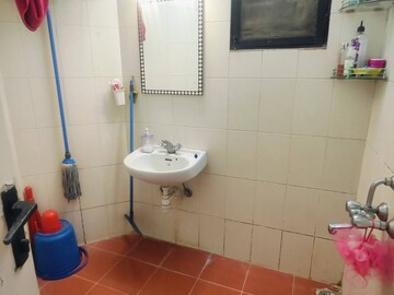 Bathroom in 1 BHK Apartment at Hiranandani Estate, Ghodbunder Road – for Rent