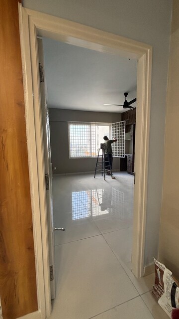 Bathroom in 3 BHK Apartment at Mahaveer Celesse, Hunasamaranahalli – for Rent