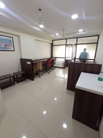 Kitchen in  Office Space at Thacker Tower, Vashi Sector 17 – for Rent