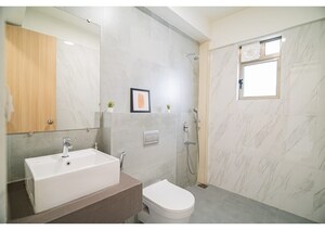 Bathroom in 3 BHK Apartment at Raj Infinia, Malad West – for Sale