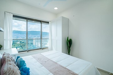 Bedroom in 2.5 BHK Apartment at Kalpataru Aura, Ghatkopar West – for Sale