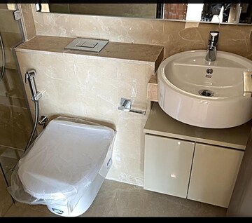 Bathroom in 2 BHK Apartment at Hiranandani Highland, Powai – for Rent