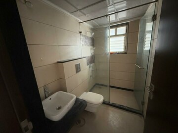 Bathroom in 3 BHK Apartment at Jairaj Majestic Tower, Katraj – for Rent